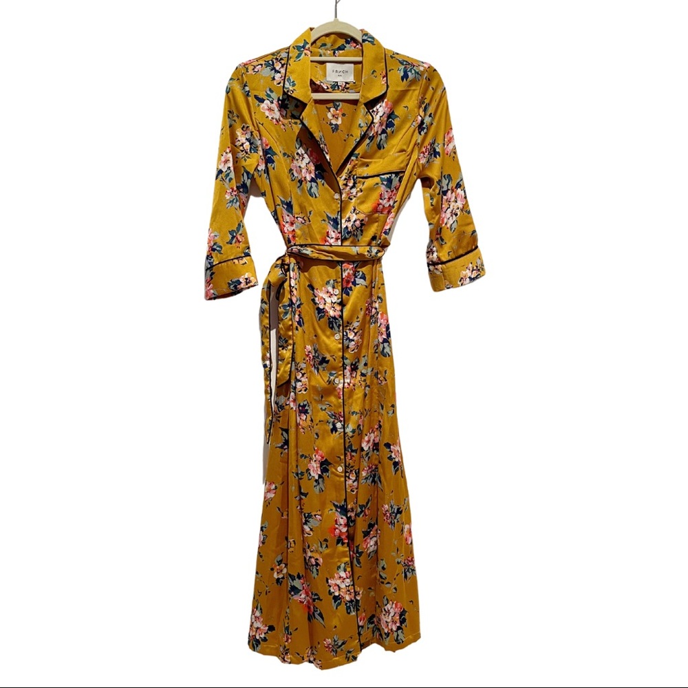 NWOT French kimono style floral dress